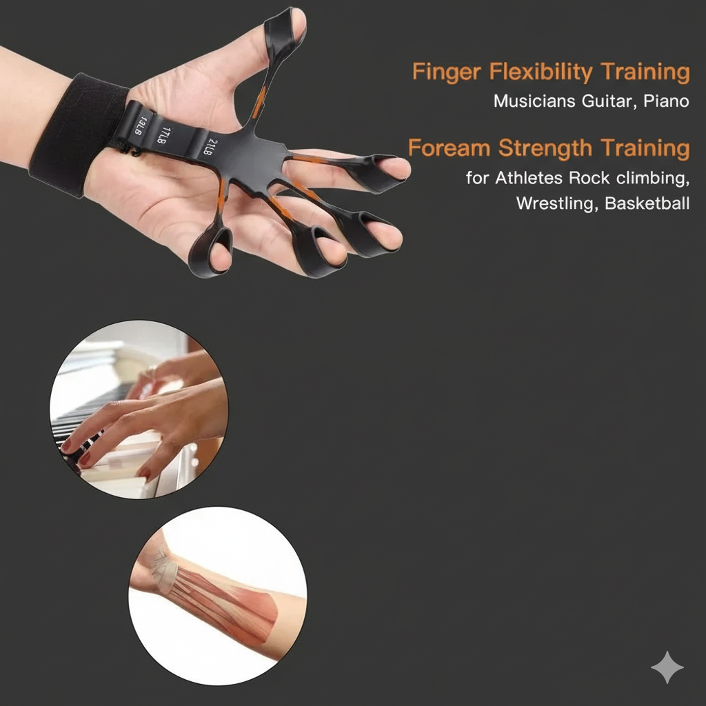 Handgriff Stärker für Muskelaufbau und Verletzungserholung Set