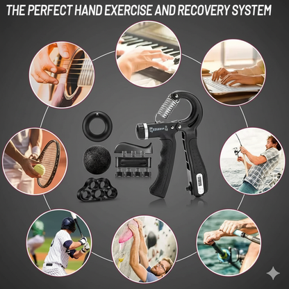 Handgriff Stärker für Muskelaufbau und Verletzungserholung Set